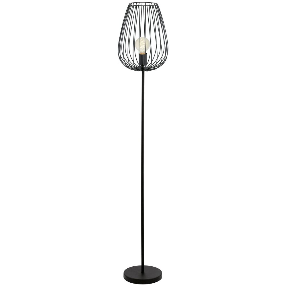 Eglo NEWTOWN Bodenleuchte Schwarz, 1-flammig main product photo