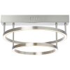 Brilliant Living Tunar Deckenleuchte LED Nickel-Matt, 1-flammig