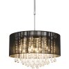Globo Bagana Hängeleuchte LED Chrom, 12-flammig