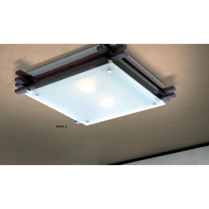 Globo EDISON Deckenleuchte Weiß 48324-2 | lampe.de