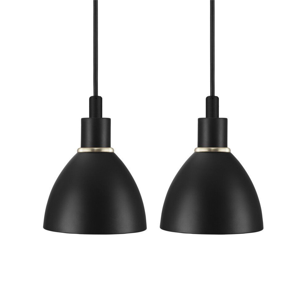 Nordlux RAY Pendelleuchte Schwarz, 2-flammig main product photo