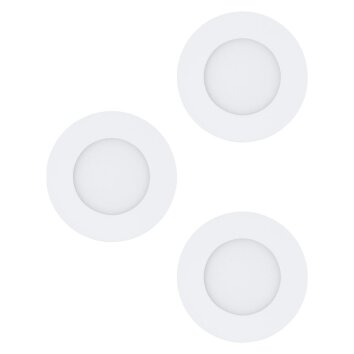 Eglo FUEVA Einbauleuchte LED Weiß, 3-flammig