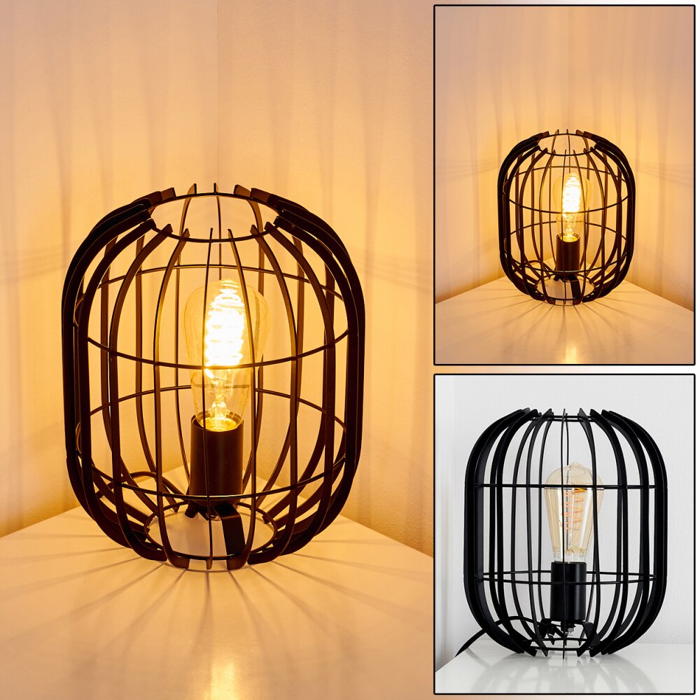 Svensbyn Tischleuchte Schwarz, 1-flammig main product photo