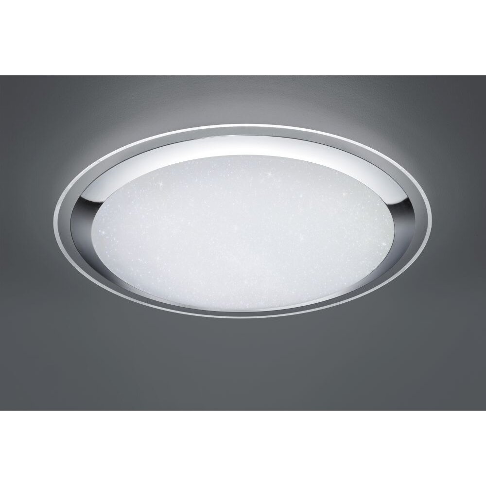 Trio Leuchten MIKO Deckenleuchte LED Weiß, 1-flammig, Fernbedienung main product photo