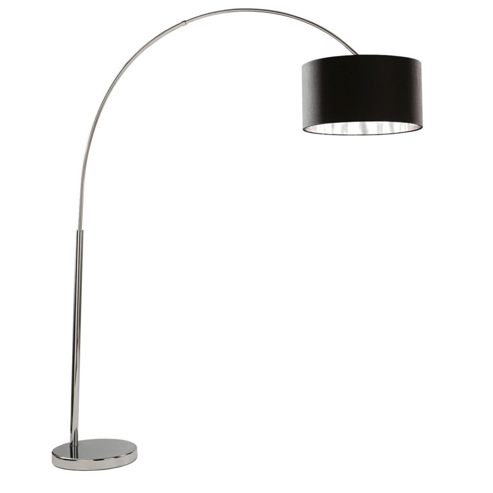Searchlight ARCS Stehleuchte Chrom, 1-flammig main product photo