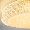 Soppero Deckenleuchte LED Weiß, 1-flammig