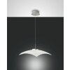 Fabas Luce Desus Pendelleuchte LED Nickel-Matt, 1-flammig