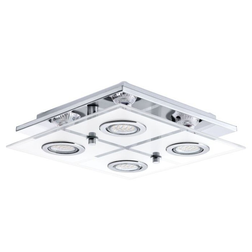 Eglo CABO Deckenleuchte Chrom, 2-flammig main product photo