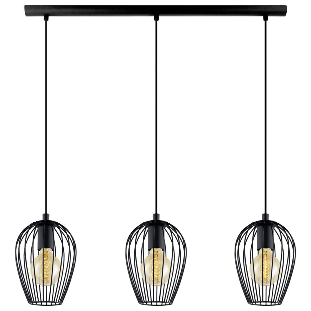Eglo NEWTOWN Pendelleuchte Schwarz, 3-flammig main product photo