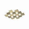 Grossmann CREO Deckenleuchte LED Messing, 7-flammig