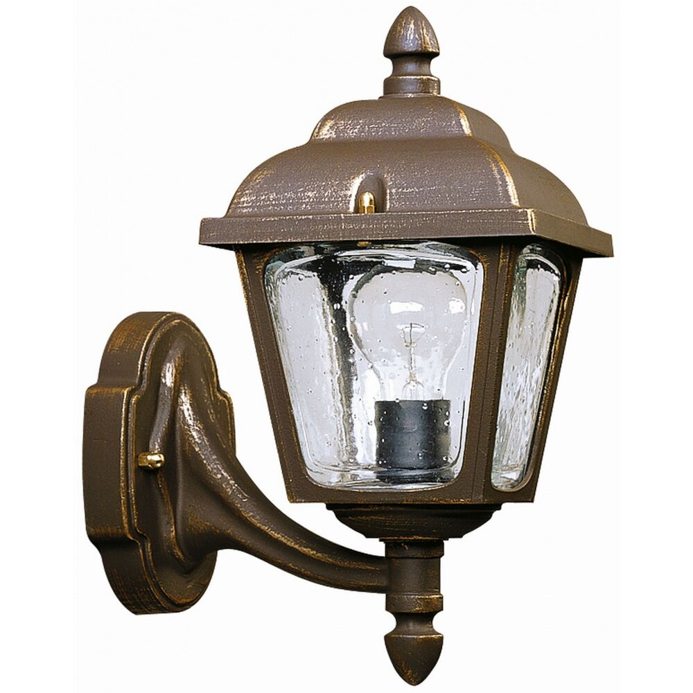 Albert Leuchten 812 Außenwandleuchte Braun, Messing, 1-flammig main product photo