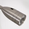 Alsea Bettleuchte LED Nickel-Matt, 1-flammig, Bewegungsmelder