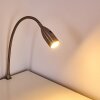 Alsea Bettleuchte LED Nickel-Matt, 1-flammig, Bewegungsmelder