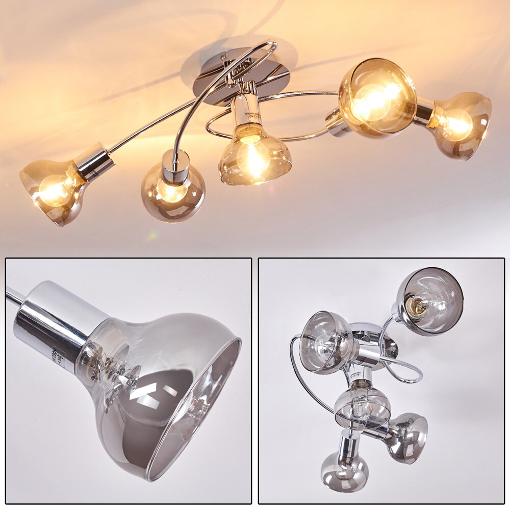 Esberg Deckenleuchte Chrom, 5-flammig main product photo