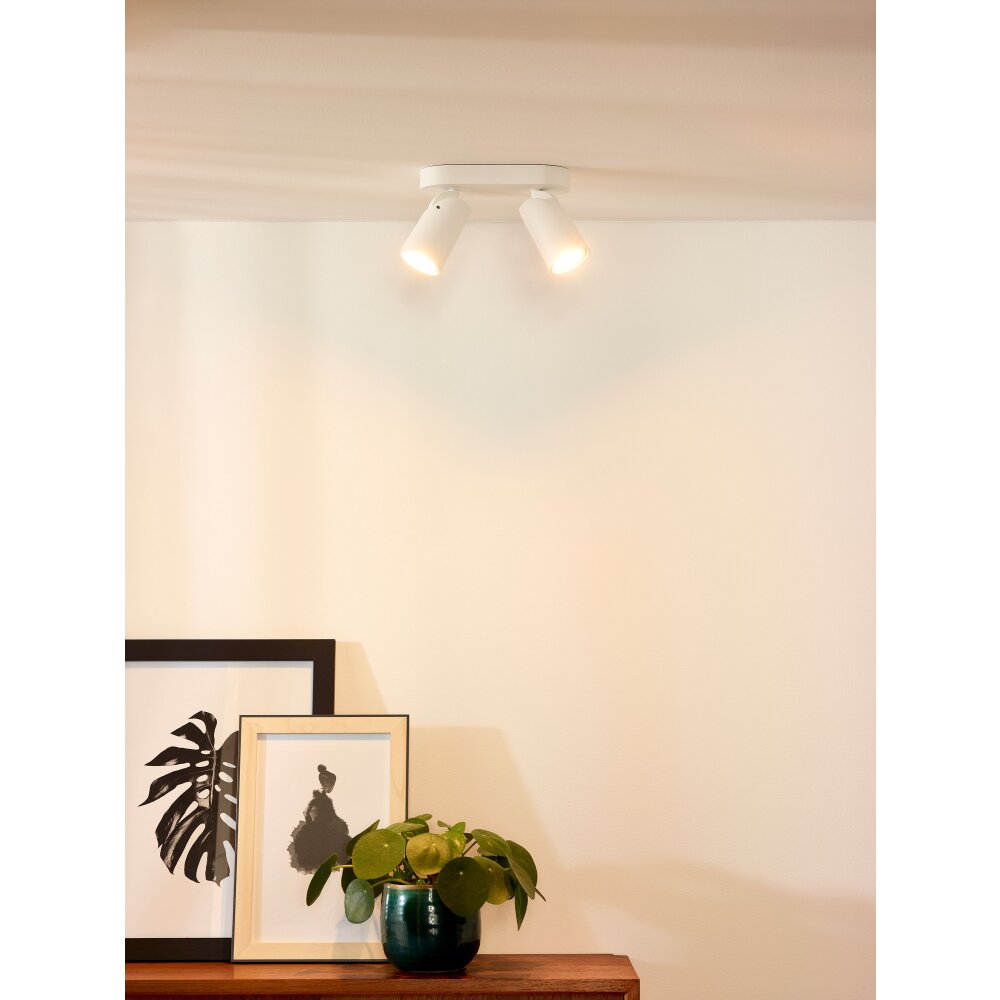 Lucide XYRUS Deckenspot LED Weiß, 2-flammig main product photo
