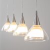 Varanasi Hängeleuchte LED Nickel-Matt, 4-flammig
