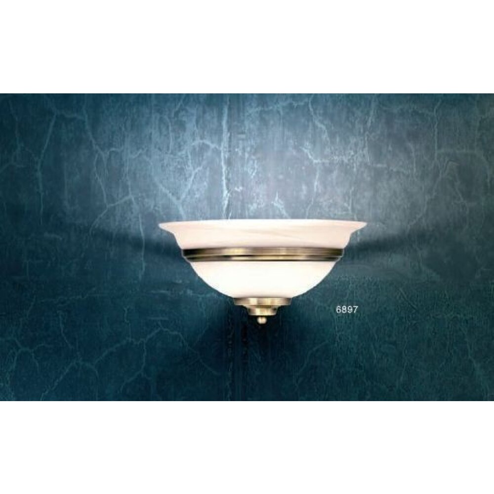 Globo TOLEDO Wandleuchte Altmessing, 1-flammig main product photo