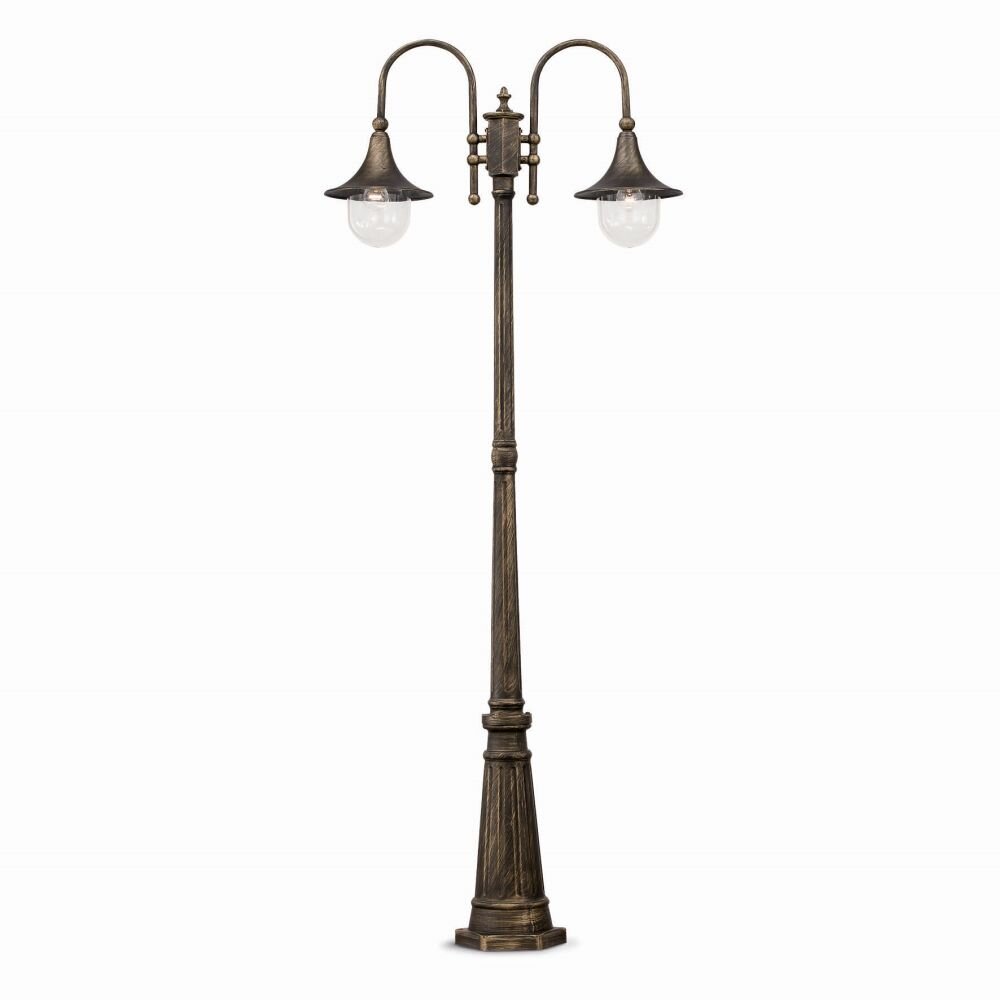 Ideal Lux CIMA Wegeleuchte Gold, Schwarz, 2-flammig main product photo