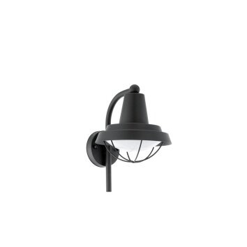 Eglo COLINDRES 1 Wandleuchte Schwarz, 1-flammig Eglo COLINDRES 1 Wandleuchte Schwarz, 1-flammig