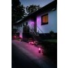 Philips Hue Ambiance White & Color Impress Sockelleuchte, Erweiterungs-Set LED Schwarz, 1-flammig, Farbwechsler
