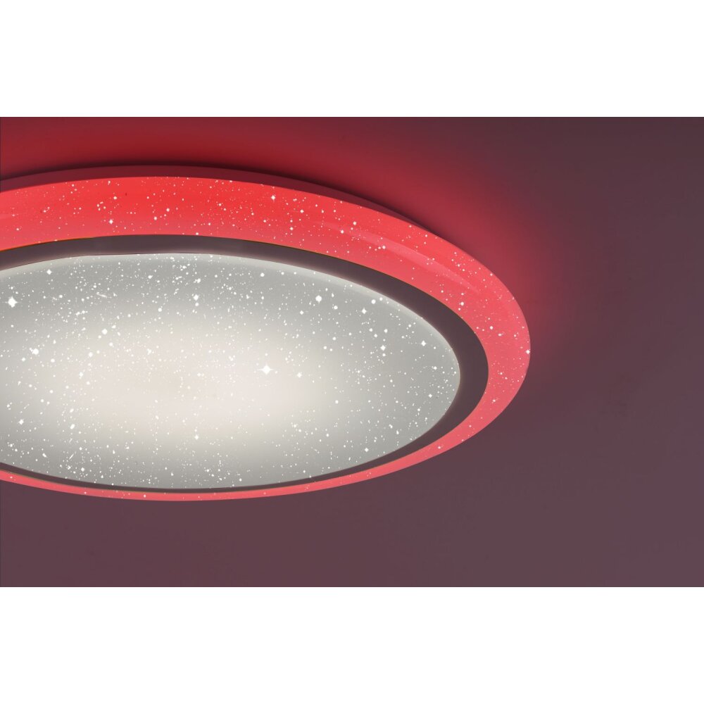 Leuchten Direkt LUISA Deckenleuchte LED Weiß, 1-flammig, Fernbedienung, Farbwechsler main product photo