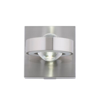 Paul Neuhaus Q-MIA Wandleuchte LED Silber, 2-flammig, Fernbedienung, Farbwechsler