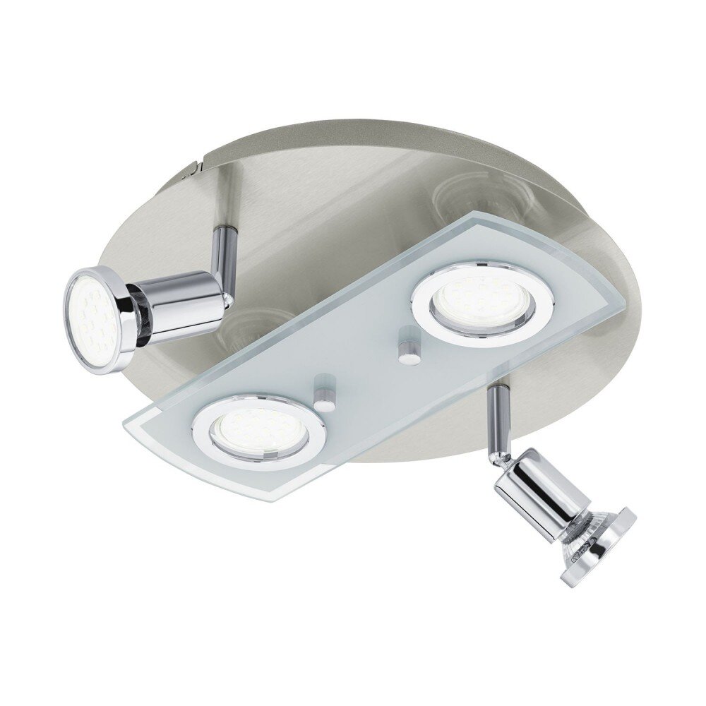 Eglo PAWEDO 1 Deckenleuchte LED Chrom, Nickel-Matt, 4-flammig main product photo