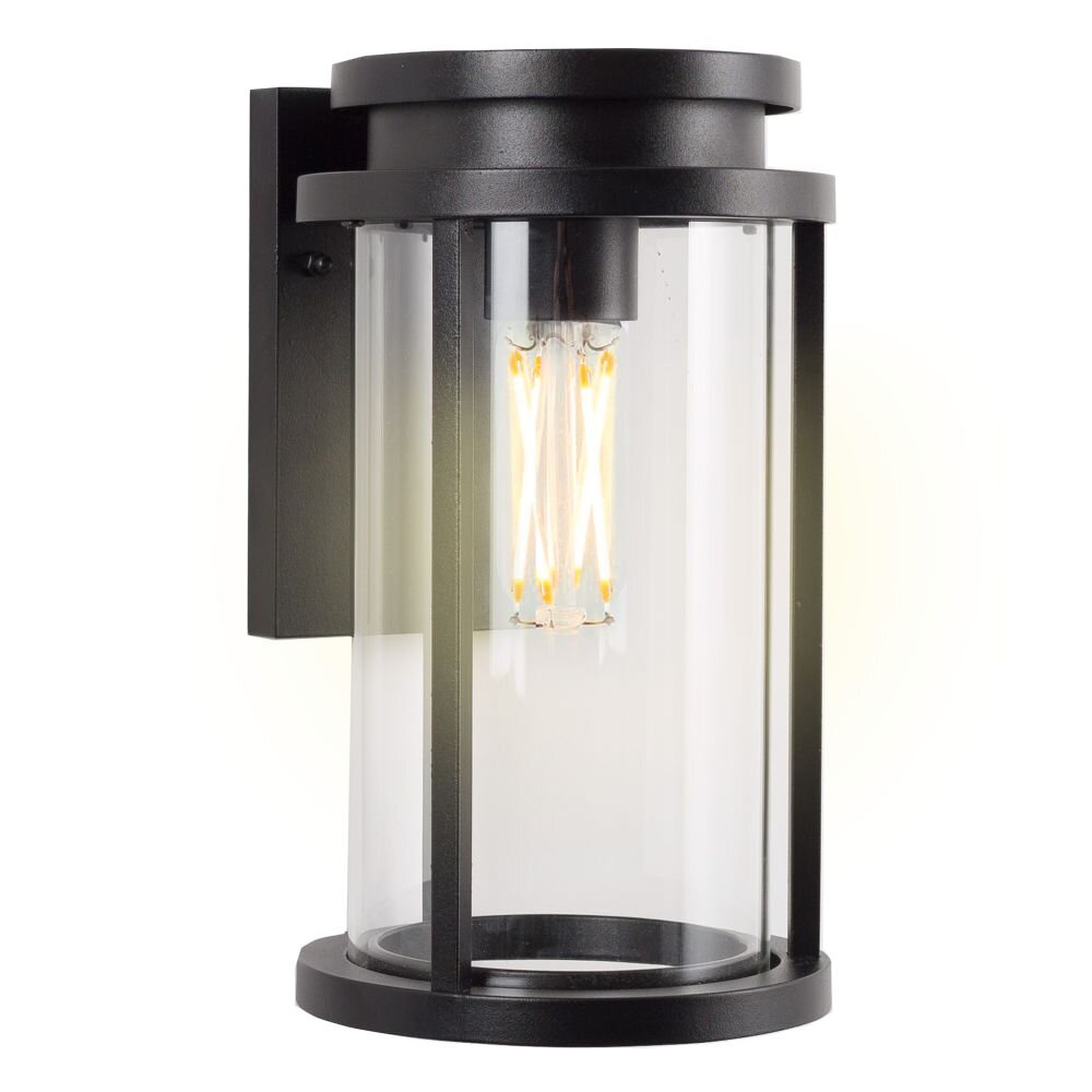 KS Verlichting Sydney Wandleuchte Schwarz, 1-flammig main product photo
