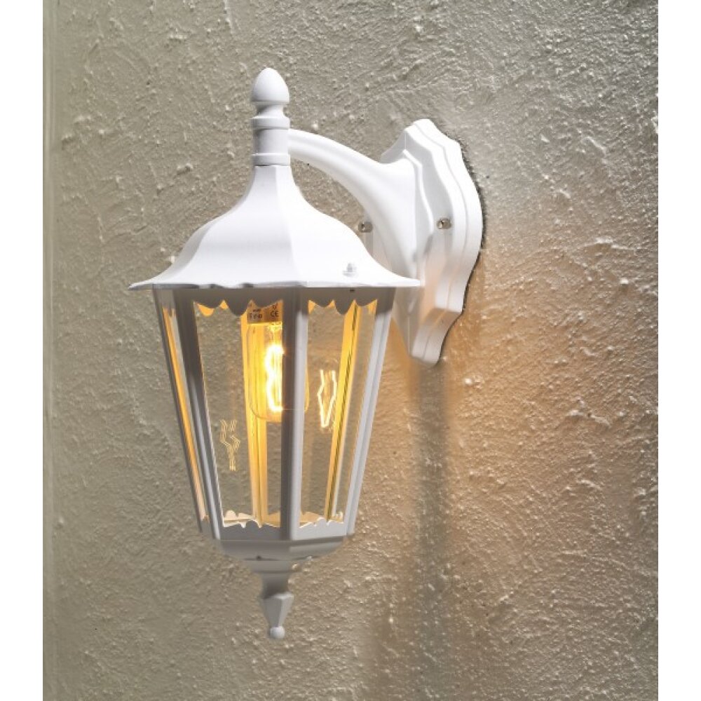 Konstsmide Firenze Wandleuchte Weiß, 1-flammig main product photo