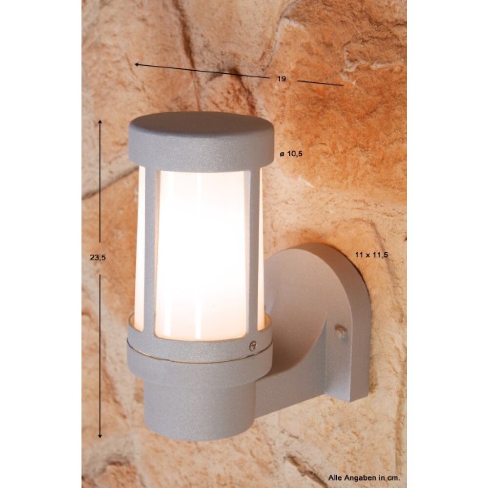 Konstsmide SIENA Wandleuchte Weiß, 1-flammig main product photo
