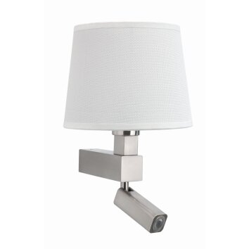 Mantra BAHIA Wandleuchte LED Nickel glänzend, Nickel-Matt, 1-flammig