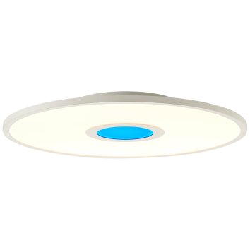 Brilliant Odella Aufbaupaneel LED Weiß, 1-flammig, Fernbedienung, Farbwechsler