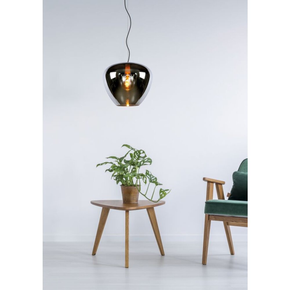 Lucide SOUFIAN Pendelleuchte Grau, 1-flammig main product photo