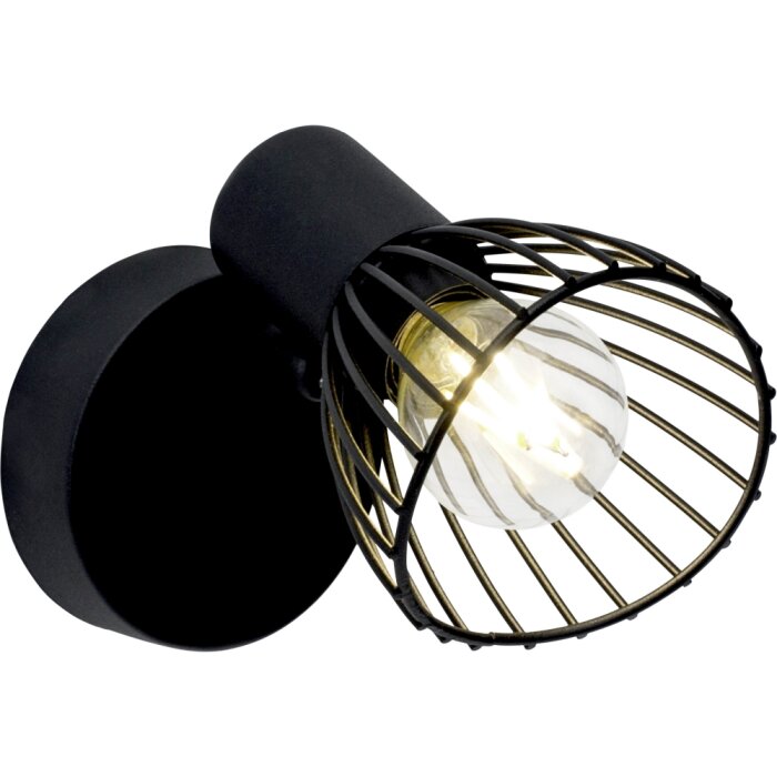 Brilliant Orban LED Wandspot – 1-flammig, 4,5W 380lm 3000K, Metall, Schwenkbar, Energieklasse A++