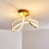 Wengi Deckenleuchte LED Gold, 1-flammig