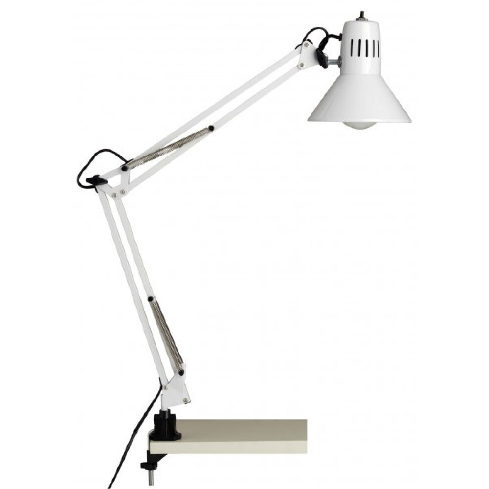 Brilliant Hobby Schreibtischklemmleuchte Weiß, 1-flammig main product photo