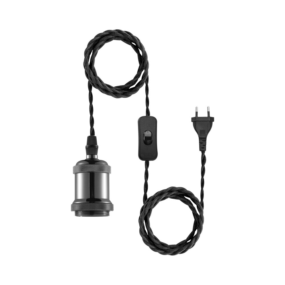 Leuchten Direkt HOLD IT Kabelset Schwarz, 1-flammig main product photo
