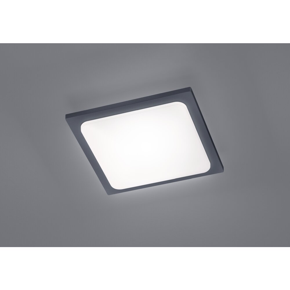 Trio Leuchten TRAVE Deckenleuchte LED Anthrazit, 1-flammig main product photo