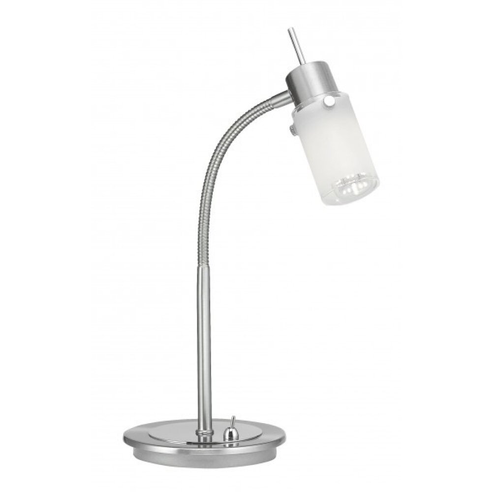 Leuchten Direkt MAX Tischleuchte Edelstahl, 1-flammig main product photo