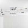 Jamjo Deckenleuchte LED Nickel-Matt, 1-flammig