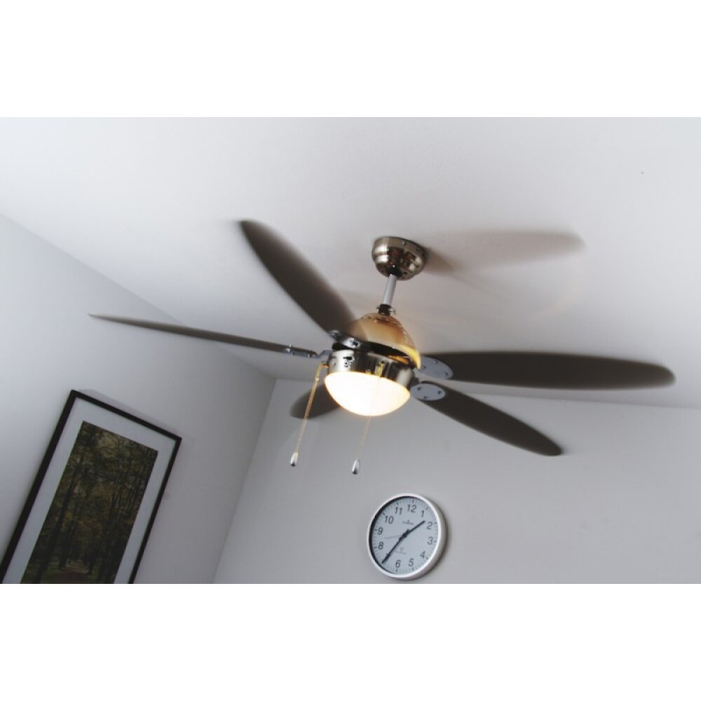 Globo AZURA Ventilator Nickel-Matt, 1-flammig main product photo