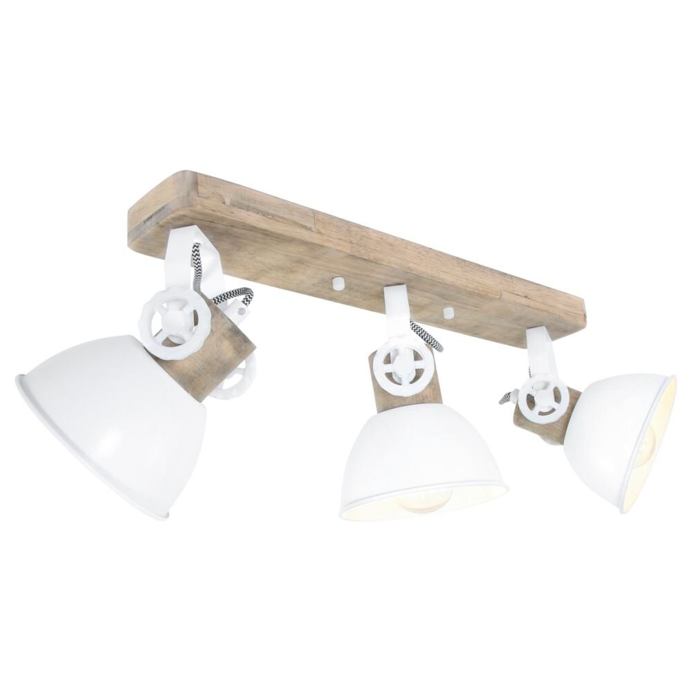 Steinhauer Gearwood Deckenleuchte Weiß, 3-flammig main product photo