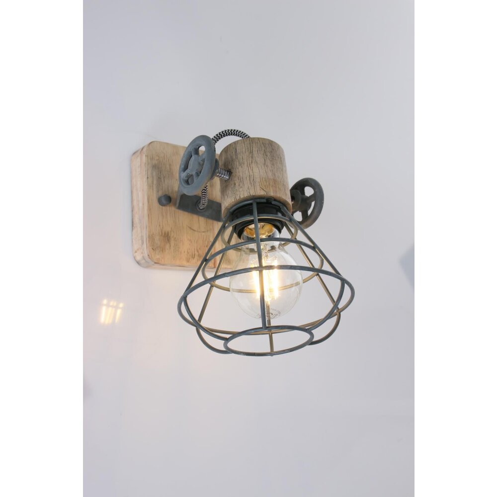 Anne Lighting ANNE Wandleuchten Grau, 1-flammig main product photo