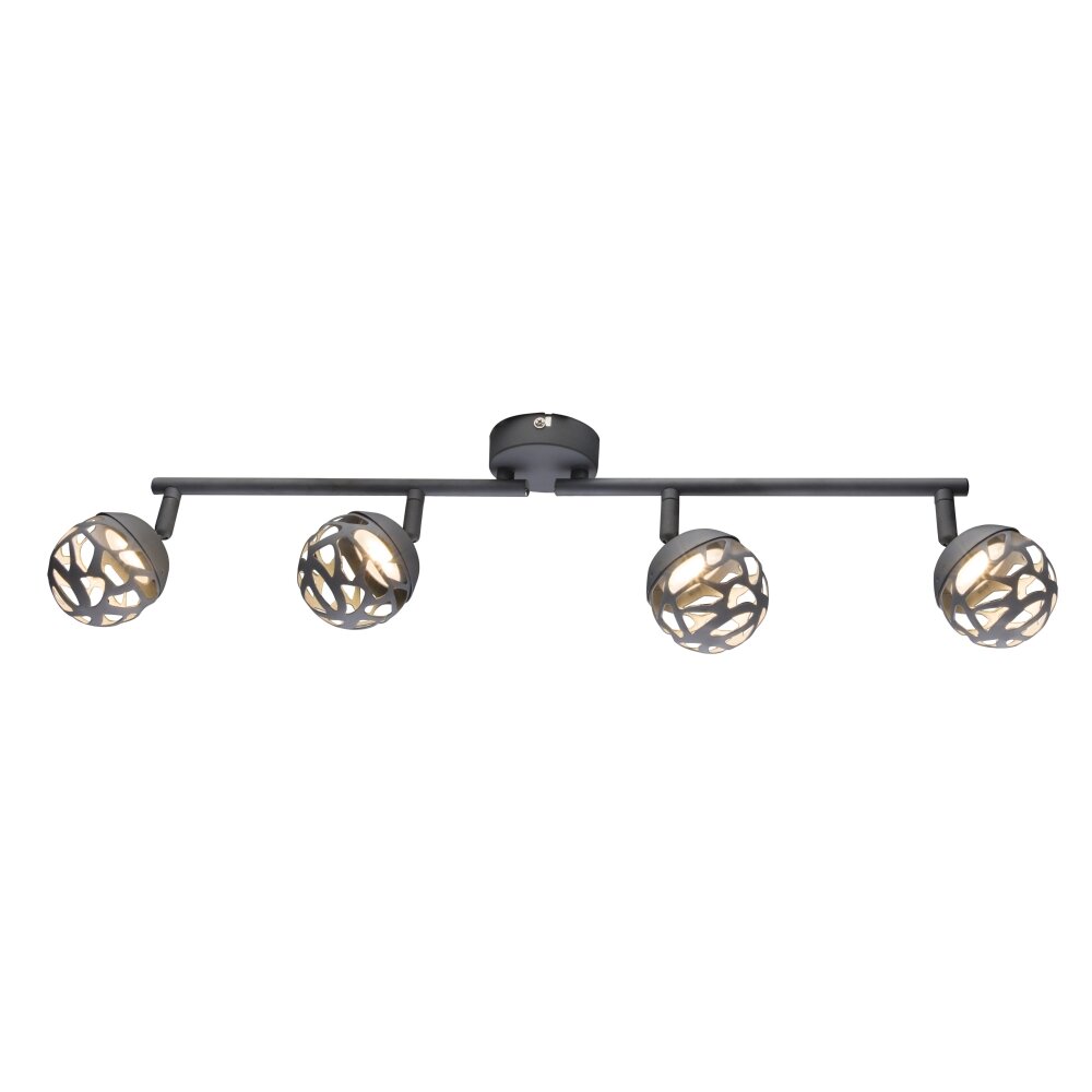 Globo OHIO Deckenstrahler LED Grau, 4-flammig main product photo