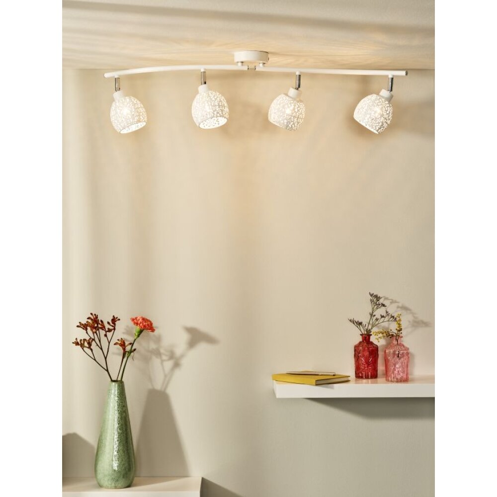 Lucide TAHAR Deckenstrahler Weiß, 4-flammig main product photo