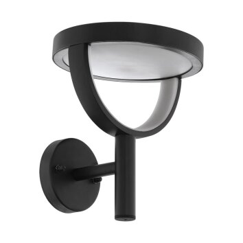 EGLO connect FRANCARI-C Wandleuchte LED Schwarz, 1-flammig