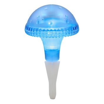 Konstsmide Pilz Wegeleuchte LED Blau