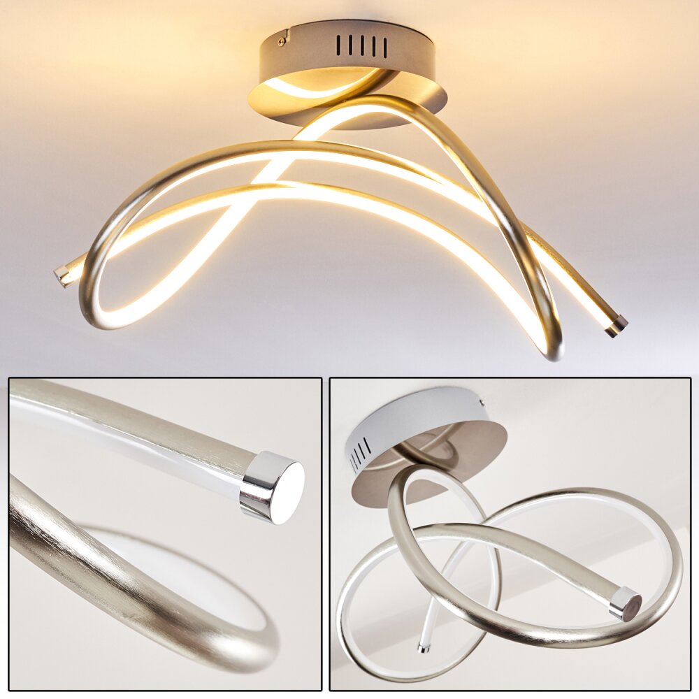 Wengi Deckenleuchte LED Nickel-Matt, 1-flammig main product photo