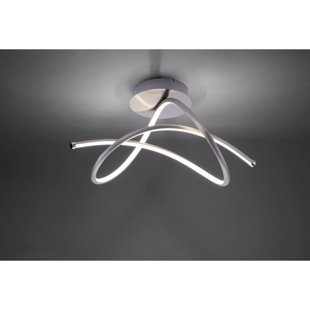 Leuchten Direkt VIOLETTA Deckenleuchte LED Edelstahl, 1-flammig main product photo