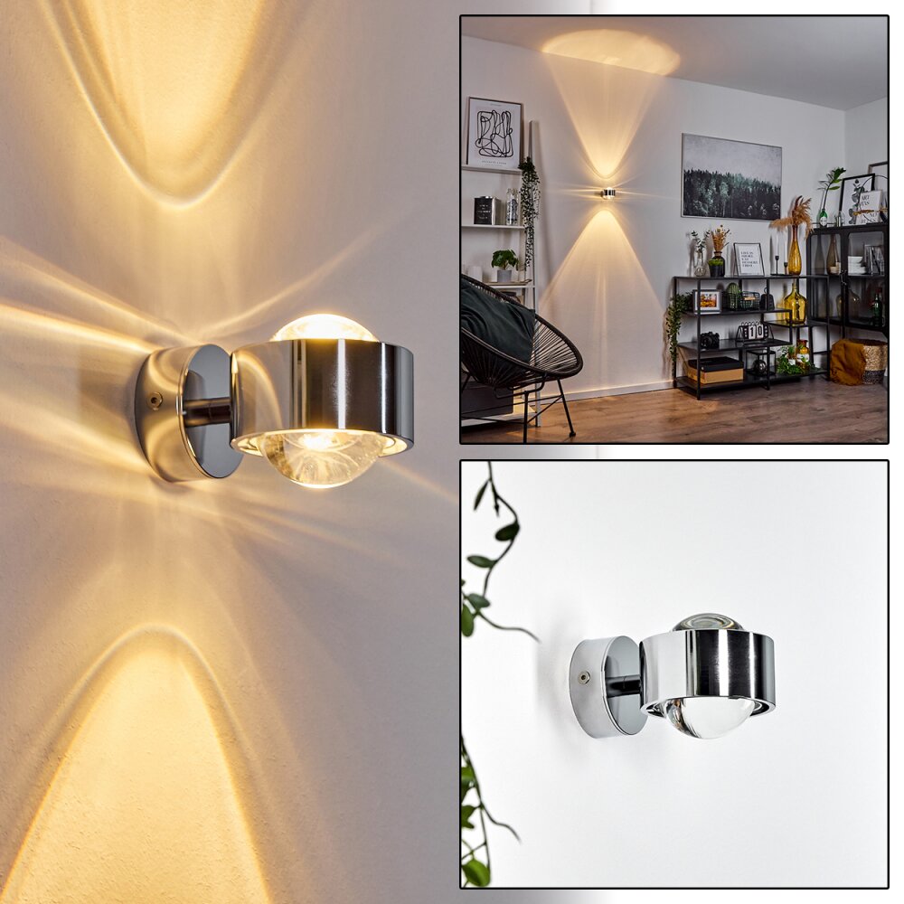 Sapri Wandleuchte Chrom, 1-flammig main product photo